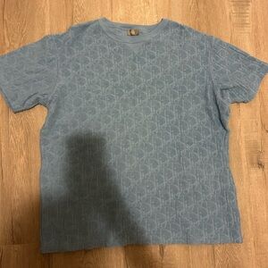 Dior Light Blue Terry T-shirt